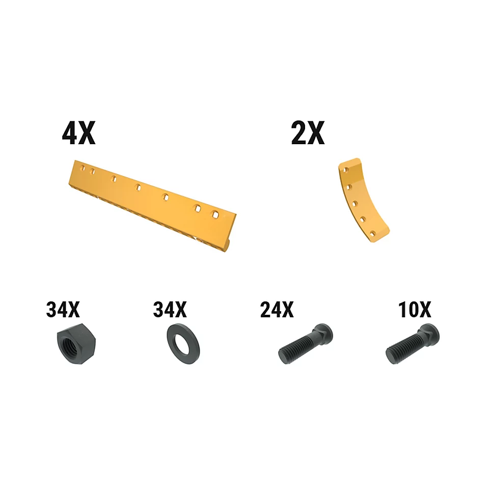 619-9974: 22 Mm Grader Rotating Bit Adapter Board Kit 6199974 Caterpillar