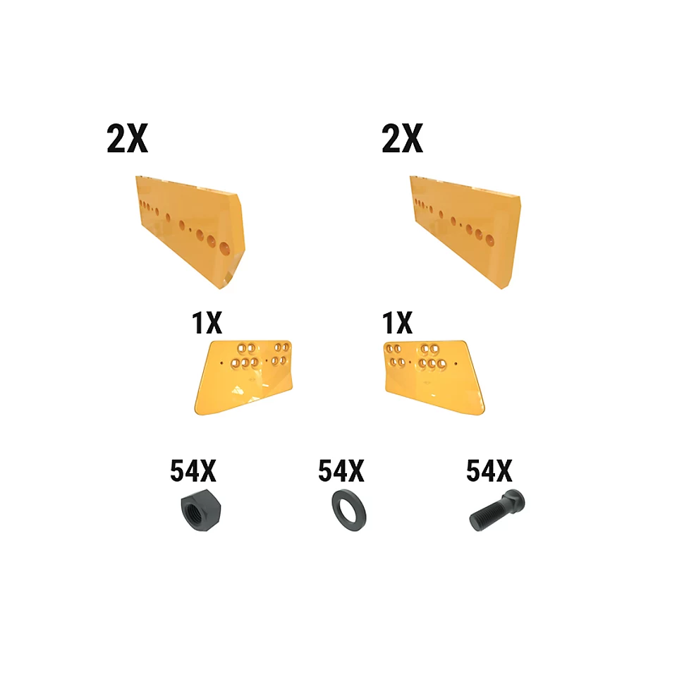 620-1901: 60 Mm EWL Dozer Edge Kit 6201901 Caterpillar
