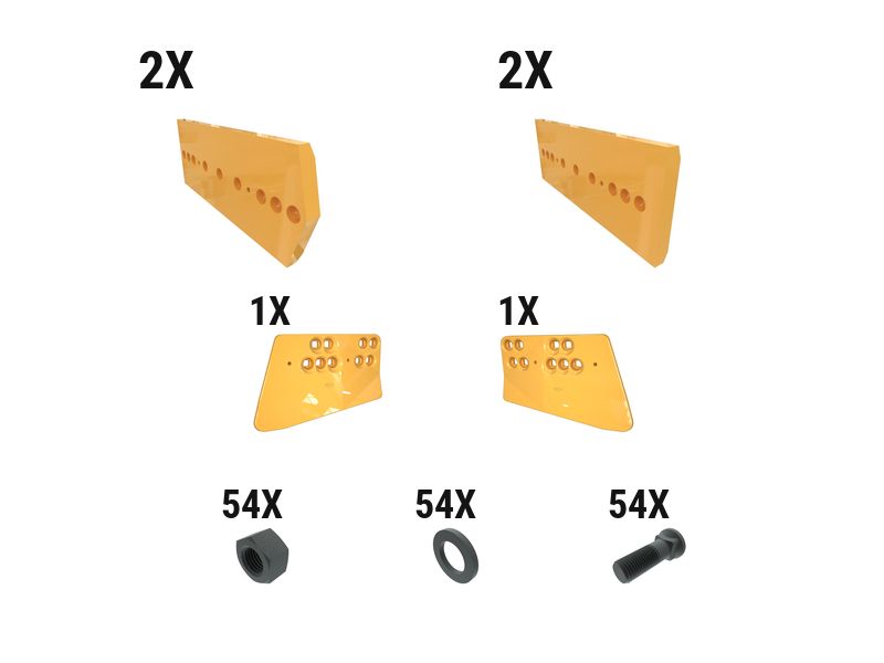 620-1901: 60 Mm EWL Dozer Edge Kit 6201901 купить