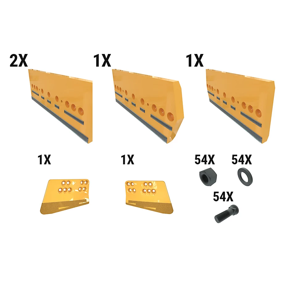 620-1905: 60 Mm EWL ARM Dozer Edge Kit 6201905 Caterpillar