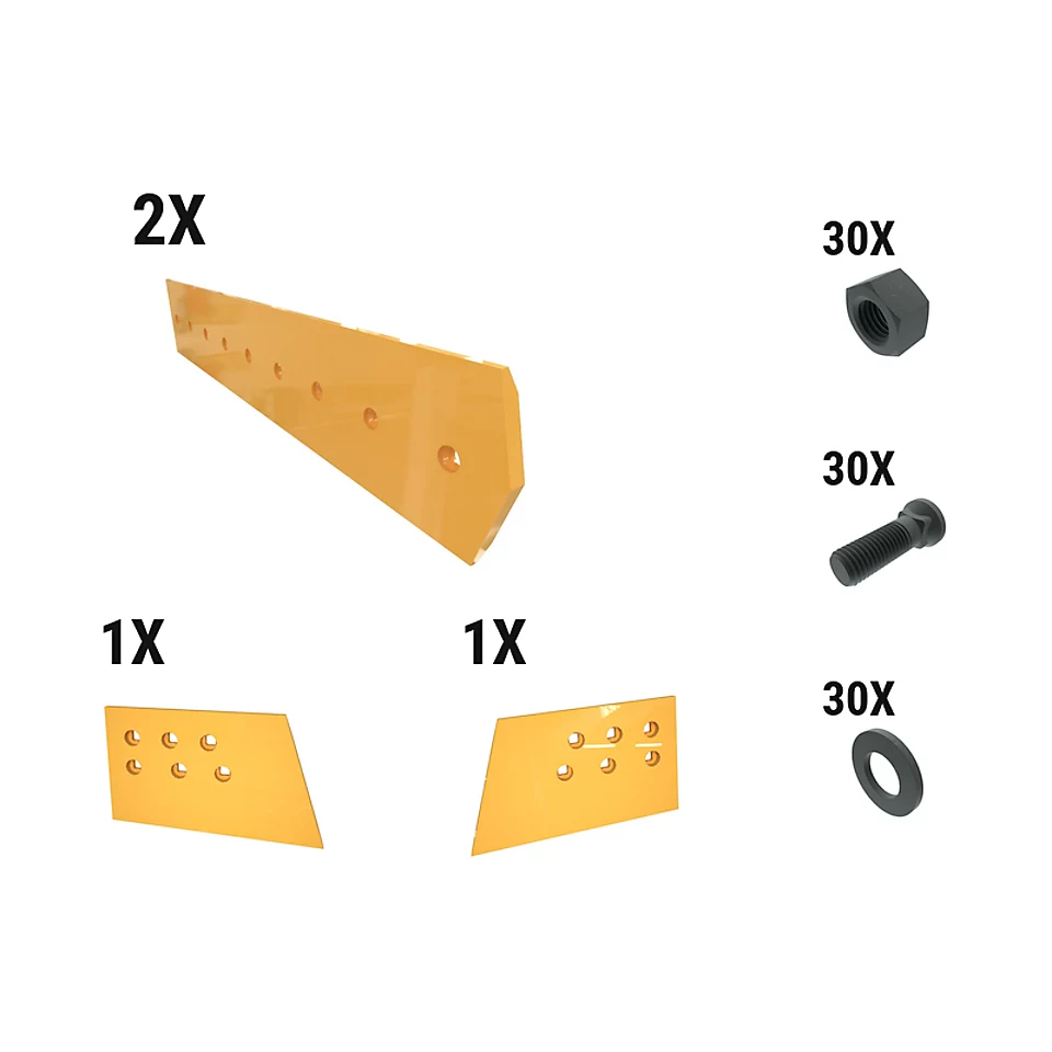 620-1914: 25 Mm Utility Dozer Edge Kit 6201914 Caterpillar