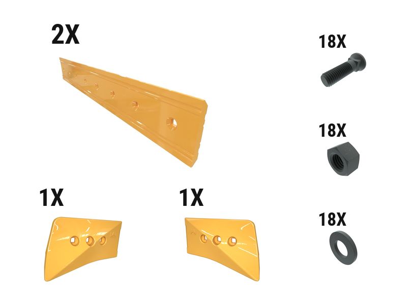621-2553: 21 Mm Firstcut Dozer Edge Kit 6212553 buy