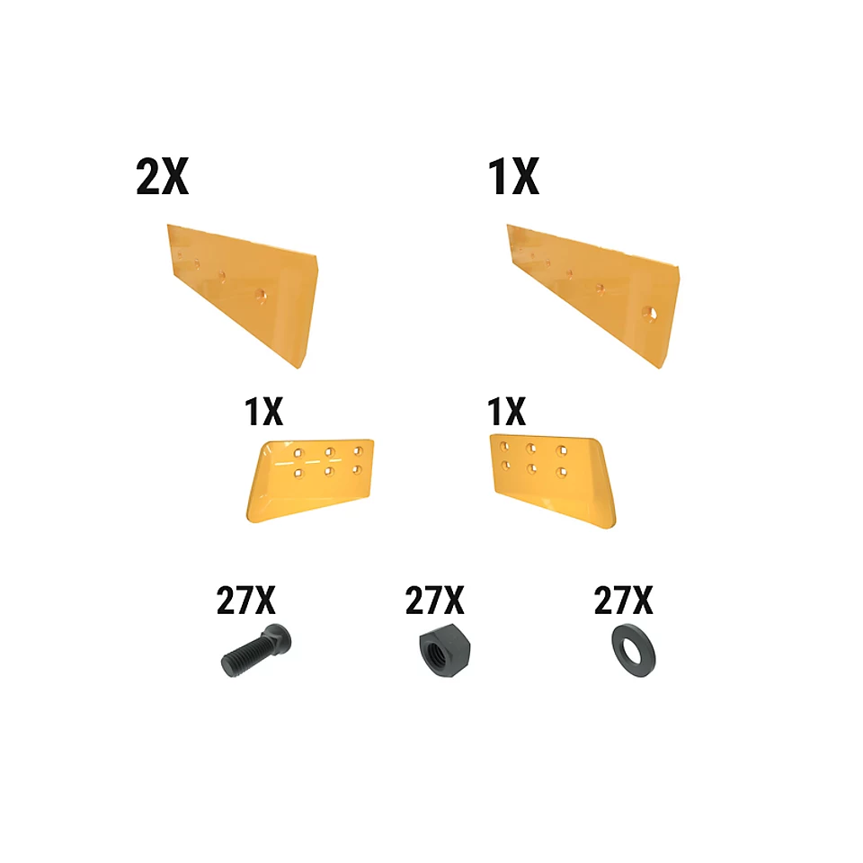 621-2576: 19 Mm HC Dozer Edge Kit 6212576 Caterpillar