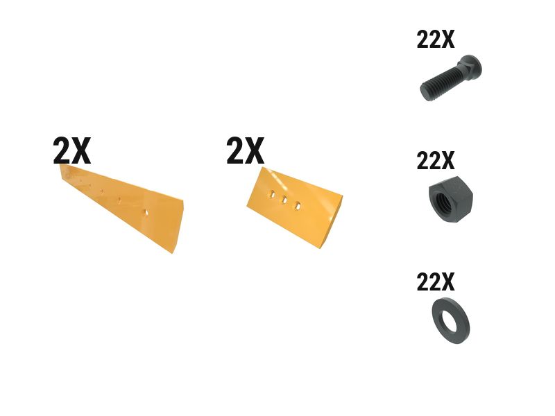 621-2586: 16 Mm Extended Cut Reversible Dozer Edge Kit 6212586 购买