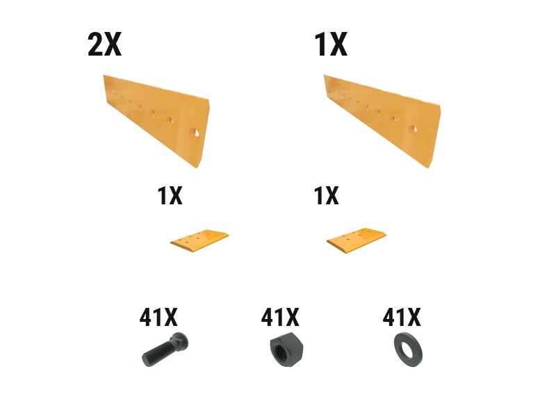 621-2612: 19 Mm Level Cut Dozer Edge Kit 6212612 购买