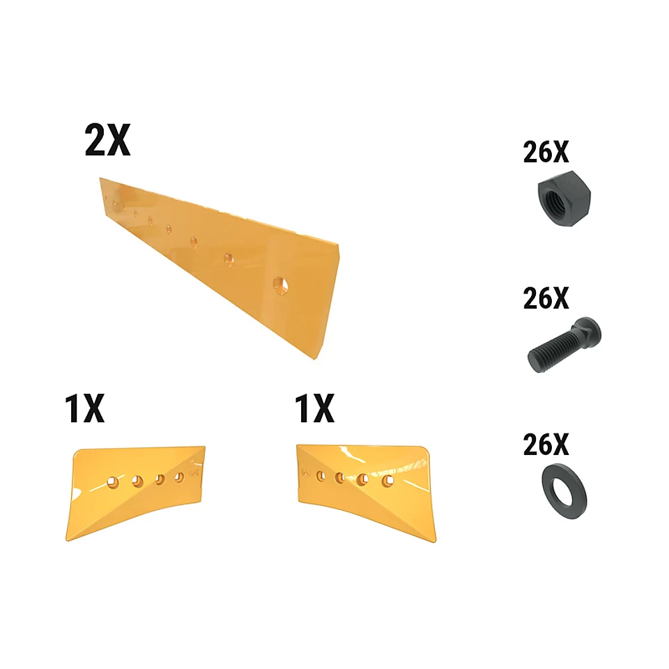 621-2648: 19 Mm EWL Dozer Edge Kit 6212648 Caterpillar