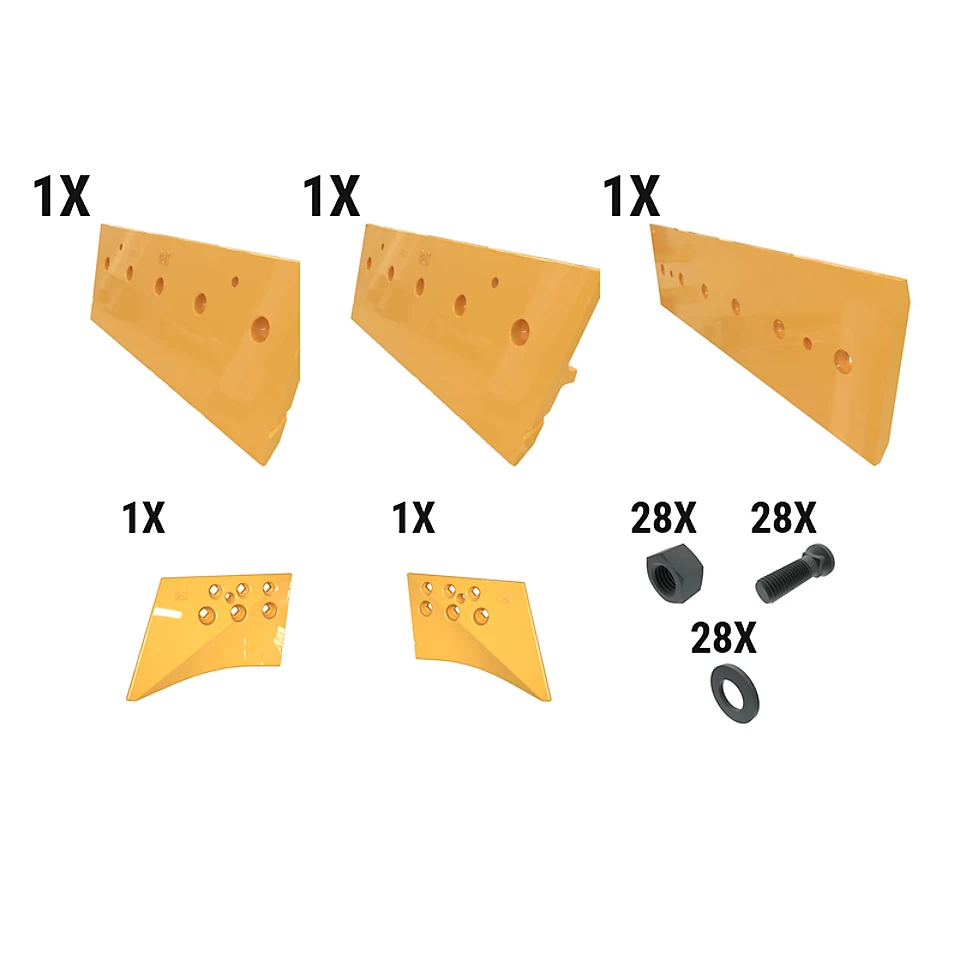 621-2679: 25 Mm Firstcut Dozer Edge Kit 6212679 Caterpillar