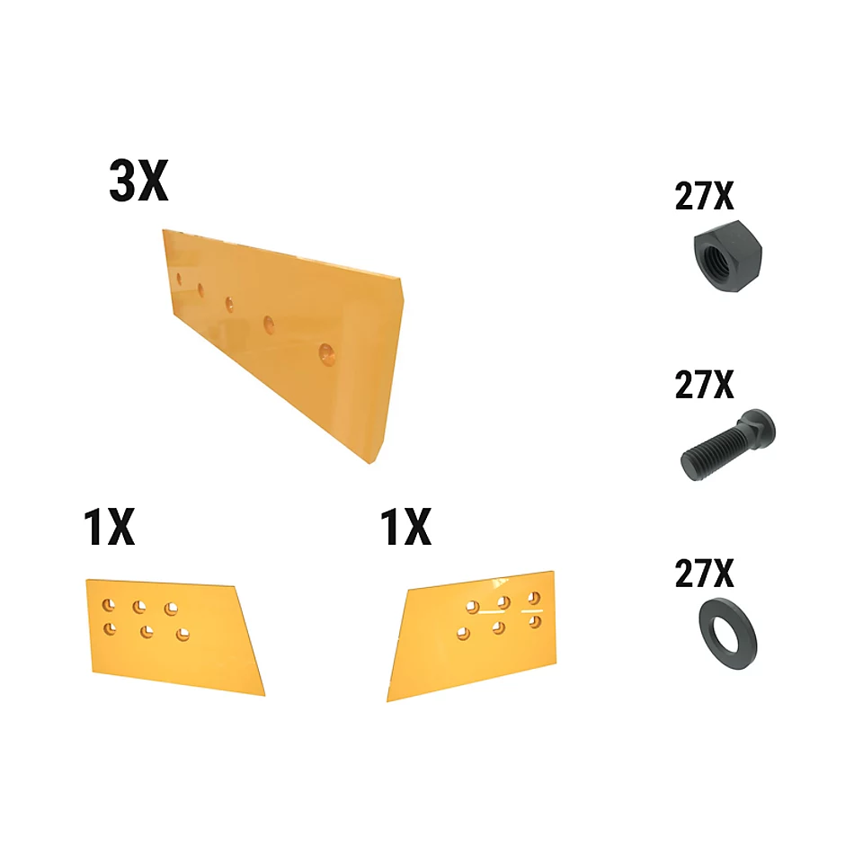 621-2684: 25 Mm Utility Dozer Edge Kit 6212684 Caterpillar
