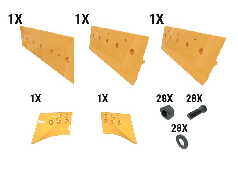 621-2686: 25 Mm Firstcut Dozer Edge Kit 6212686 купить