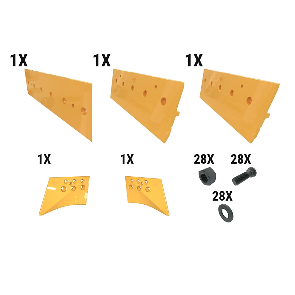 621-2686: 25 Mm Firstcut Dozer Edge Kit 6212686 Caterpillar