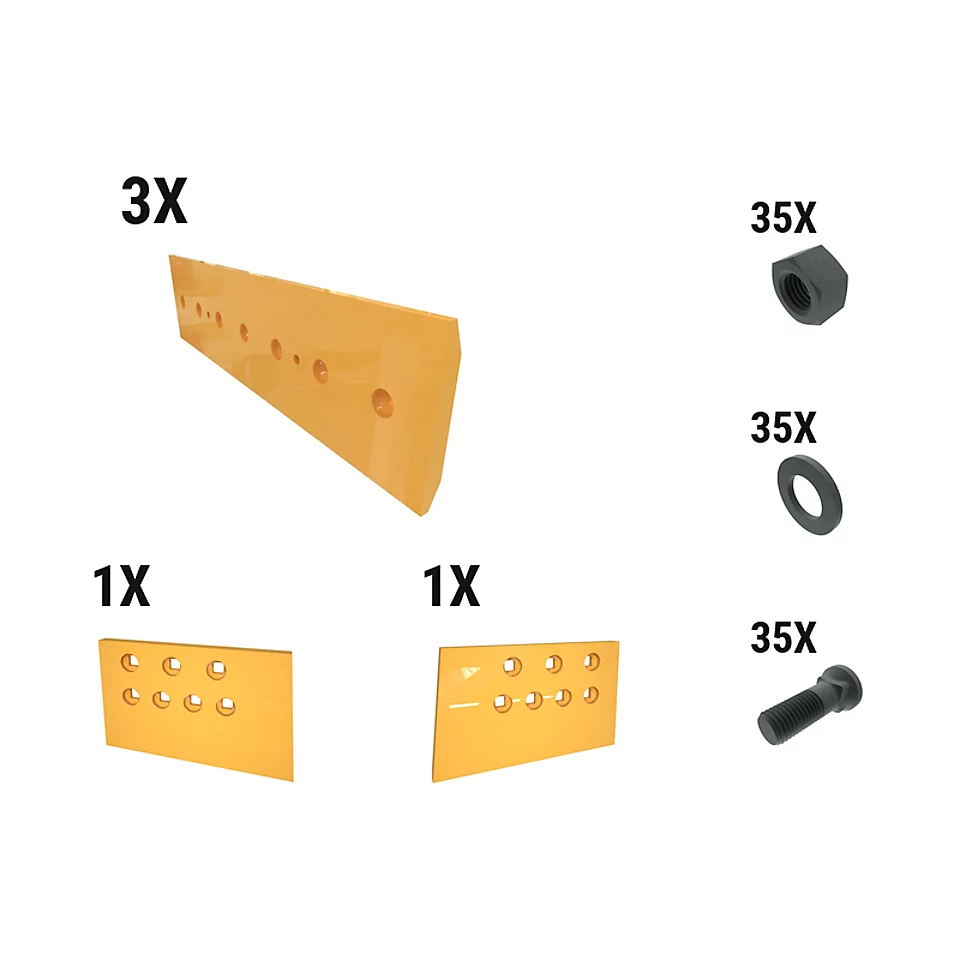 621-2727: 35 Mm Utility Dozer Edge Kit 6212727 Caterpillar