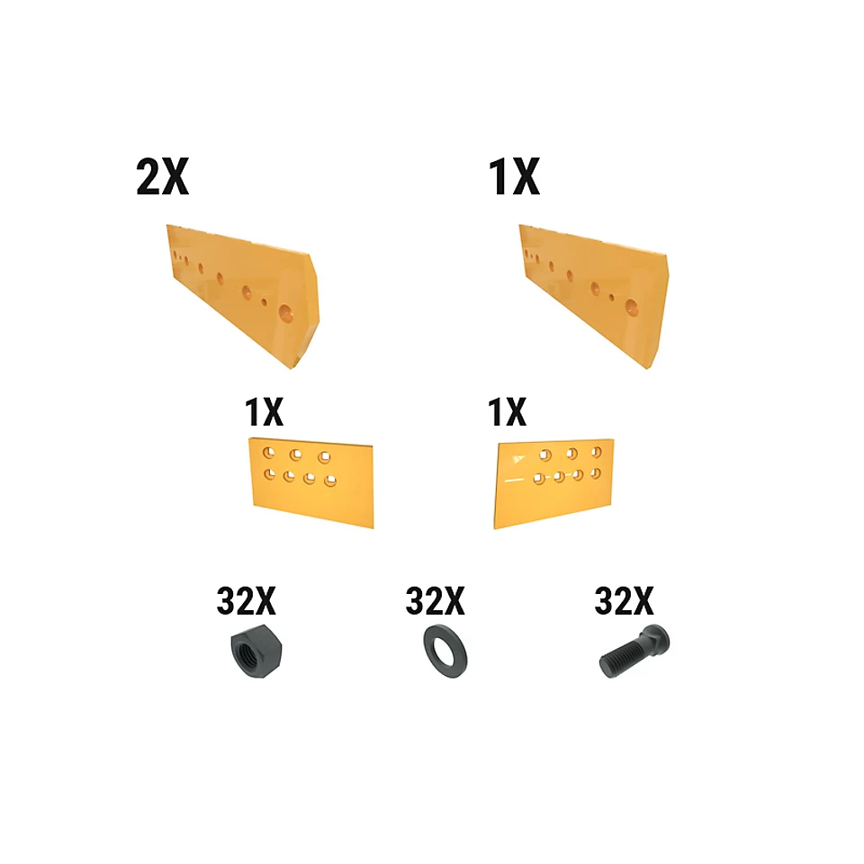 621-2749: 35 Mm Utility Dozer Edge Kit 6212749 Caterpillar