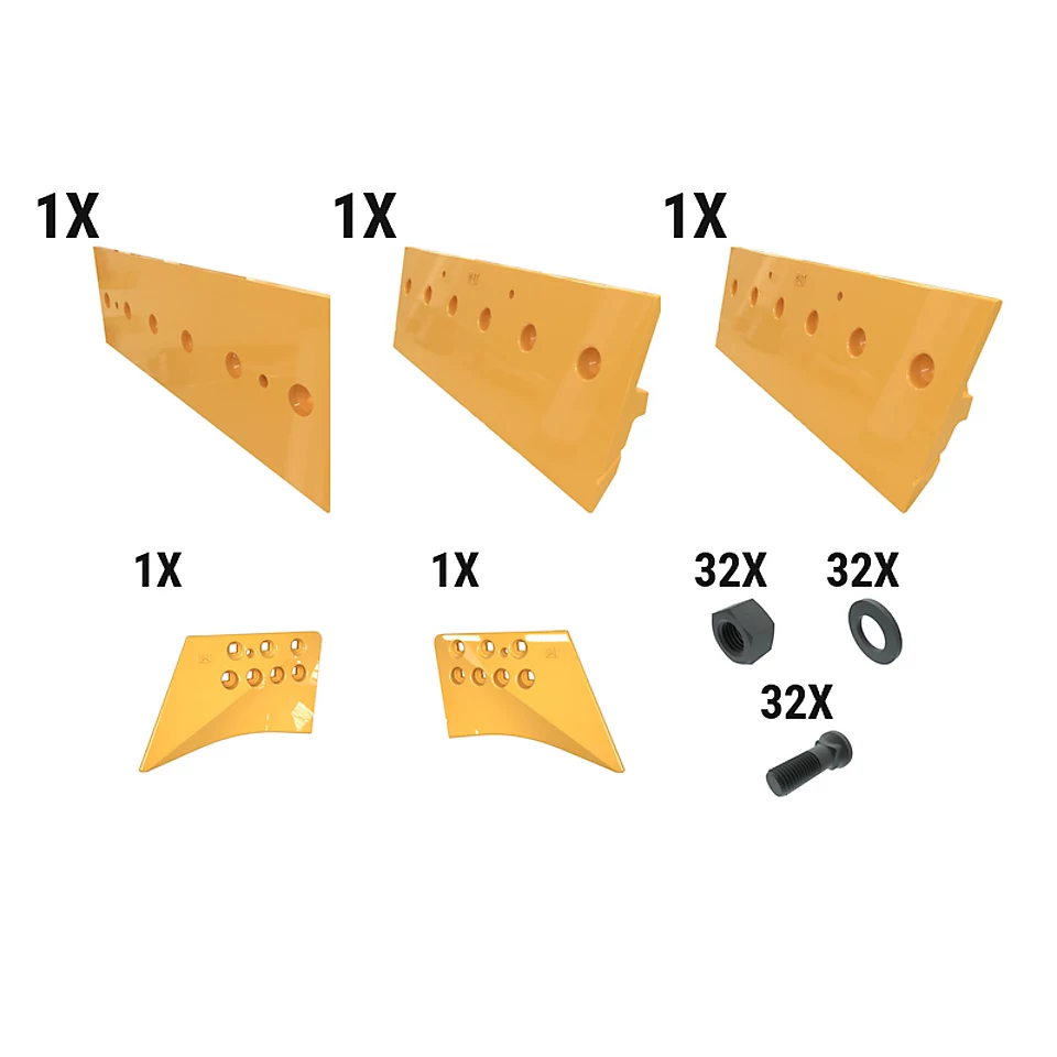 621-2753: 35 Mm Firstcut Dozer Edge Kit 6212753 Caterpillar