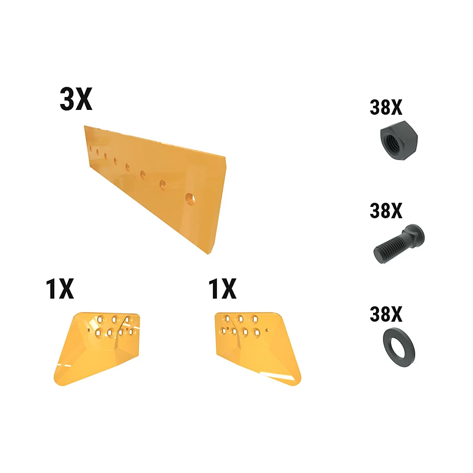 621-2760: 28 Mm GP Dozer Edge Kit 6212760 Caterpillar