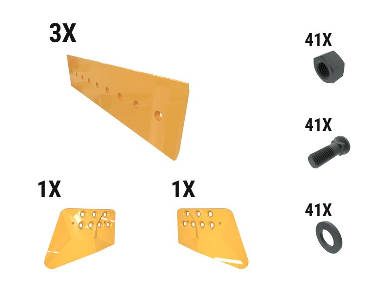 621-2766: 28 Mm GP Dozer Edge Kit 6212766 buy