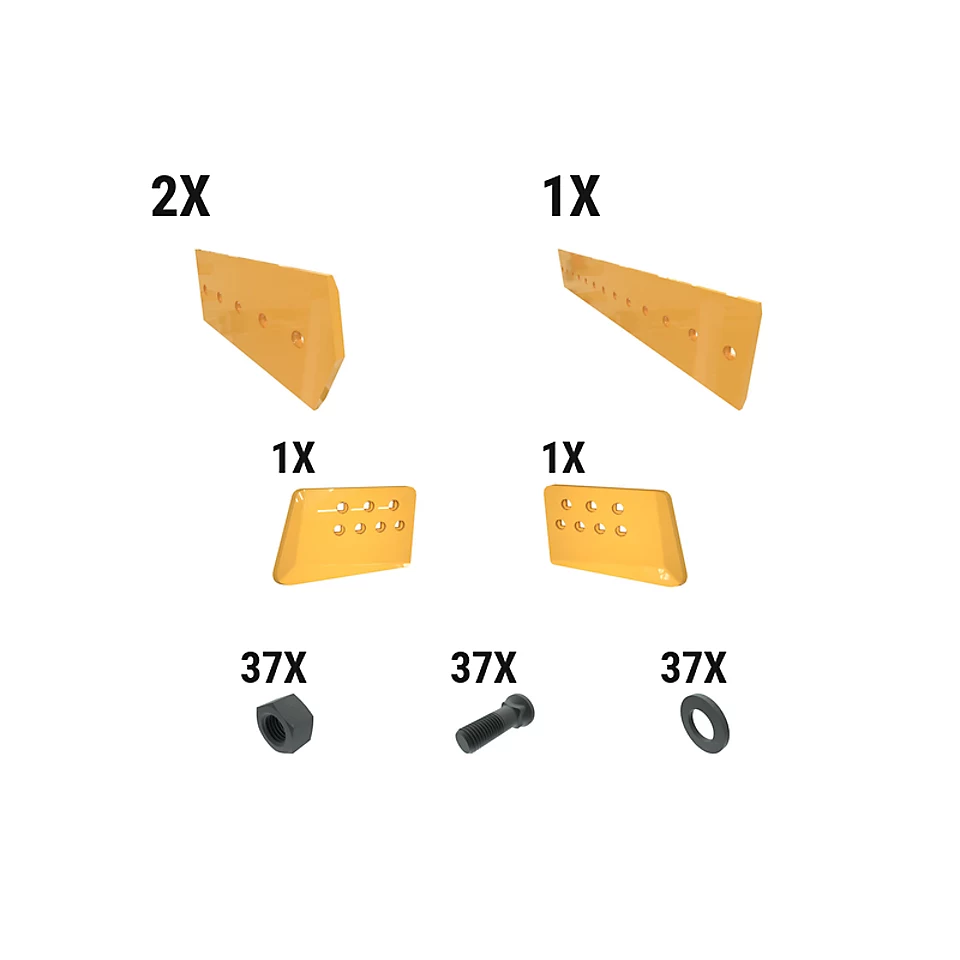 621-2772: 28 Mm HC Dozer Edge Kit 6212772 Caterpillar