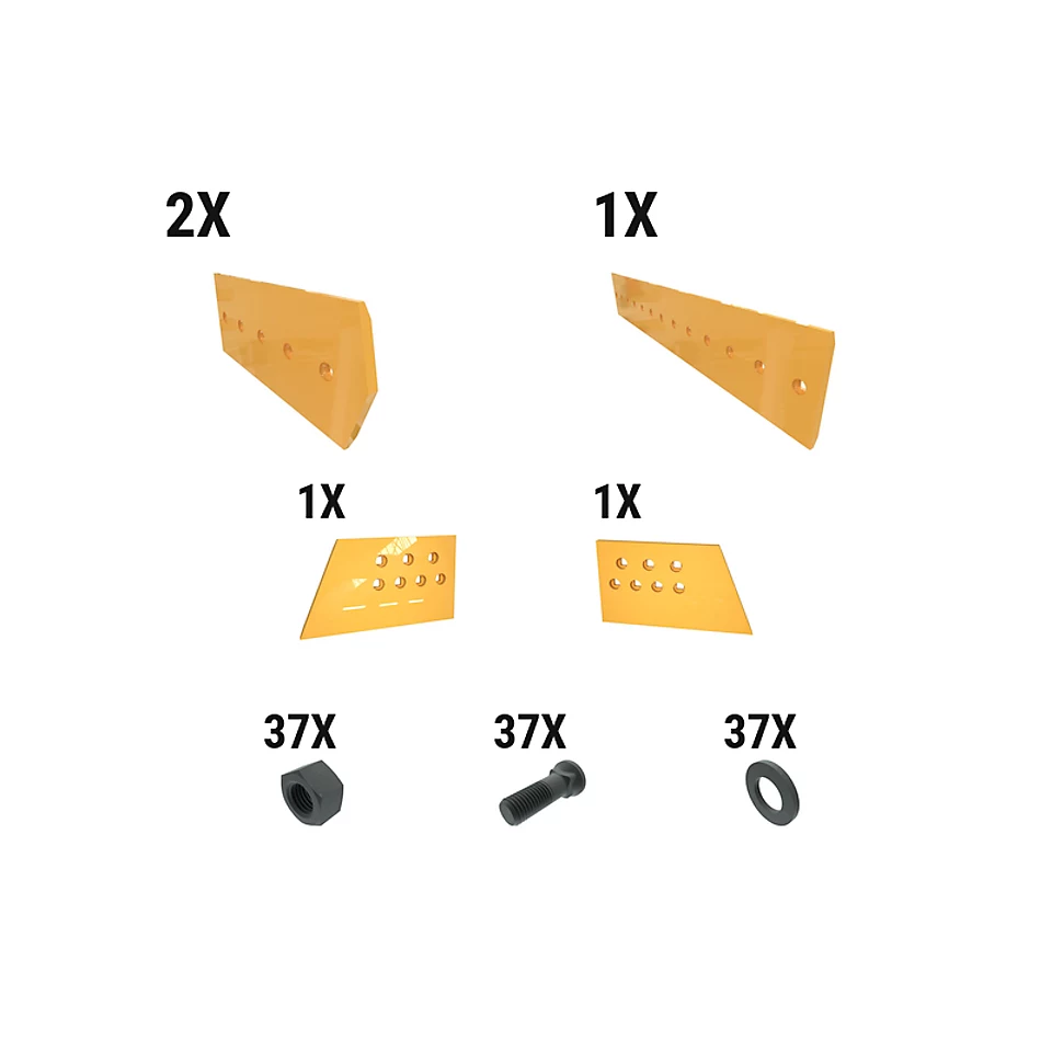 621-2773: 28 Mm Level Cut Dozer Edge Kit 6212773 Caterpillar