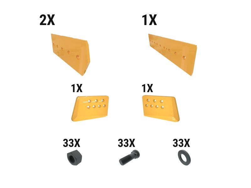 621-2777: 28 Mm HC Dozer Edge Kit 6212777 buy