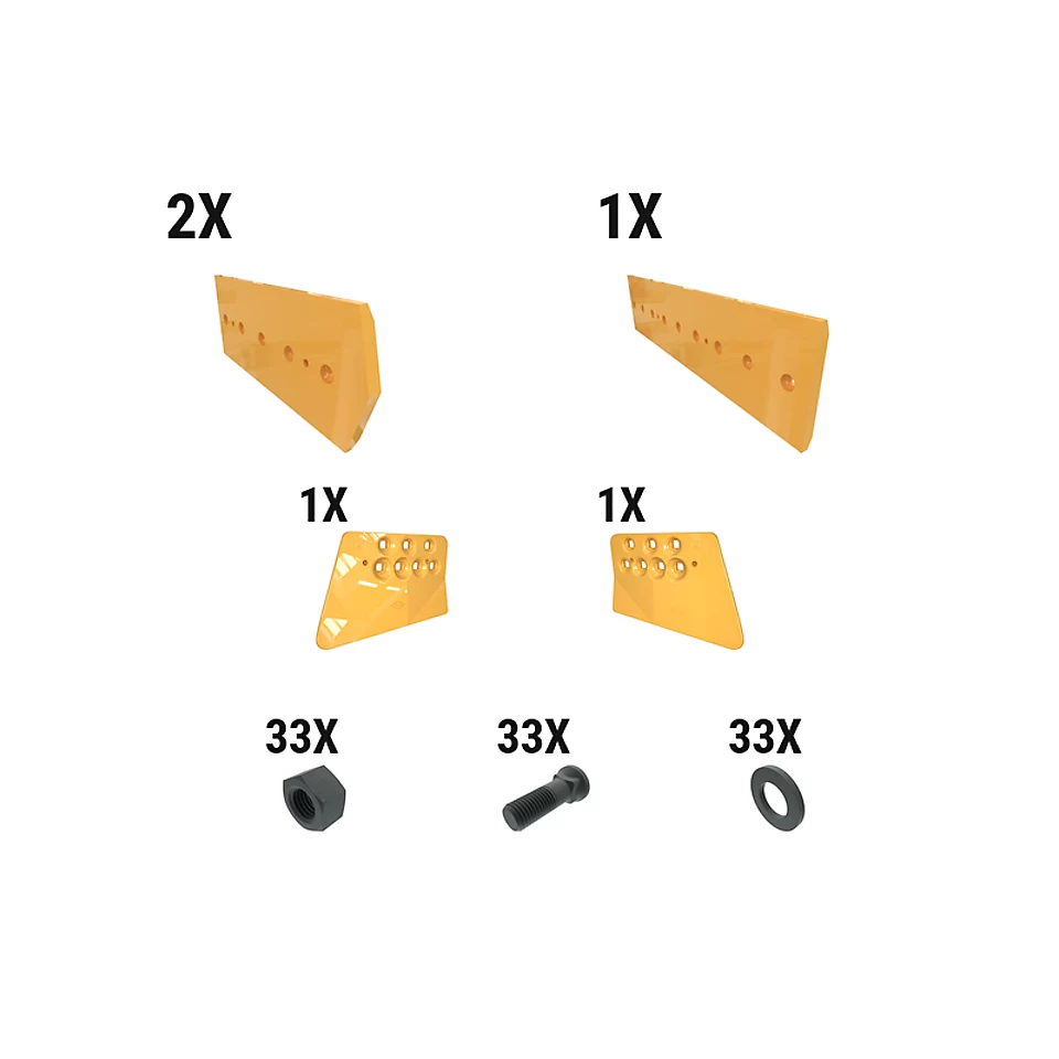 621-2782: 35 Mm EWL Dozer Edge Kit 6212782 Caterpillar