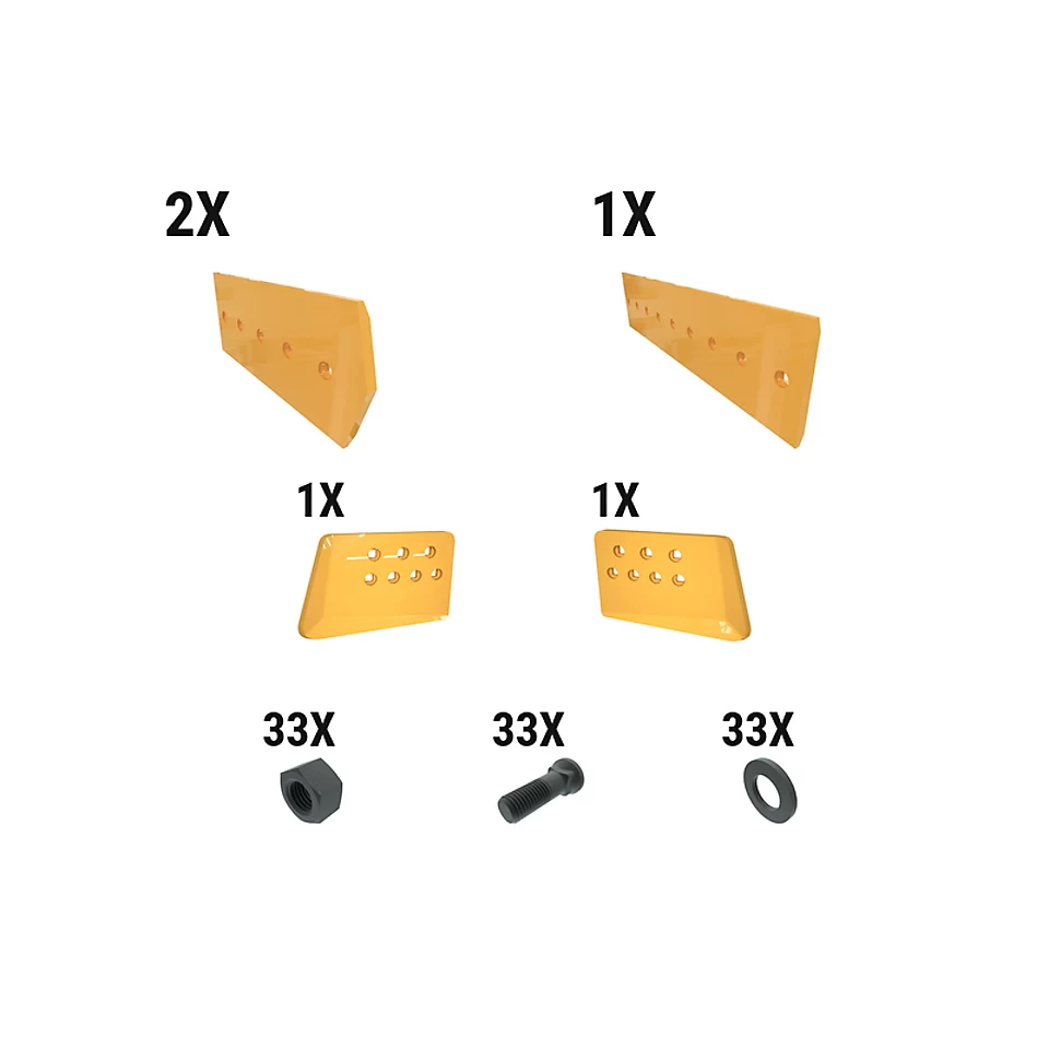 621-2784: 28 Mm HC Dozer Edge Kit 6212784 Caterpillar