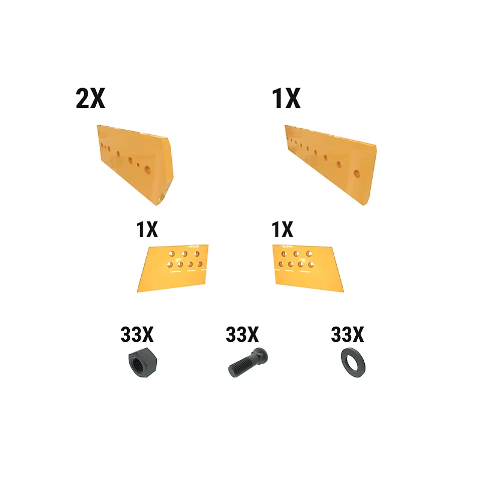 621-2788: 45 Mm Utility Dozer Edge Kit 6212788 Caterpillar
