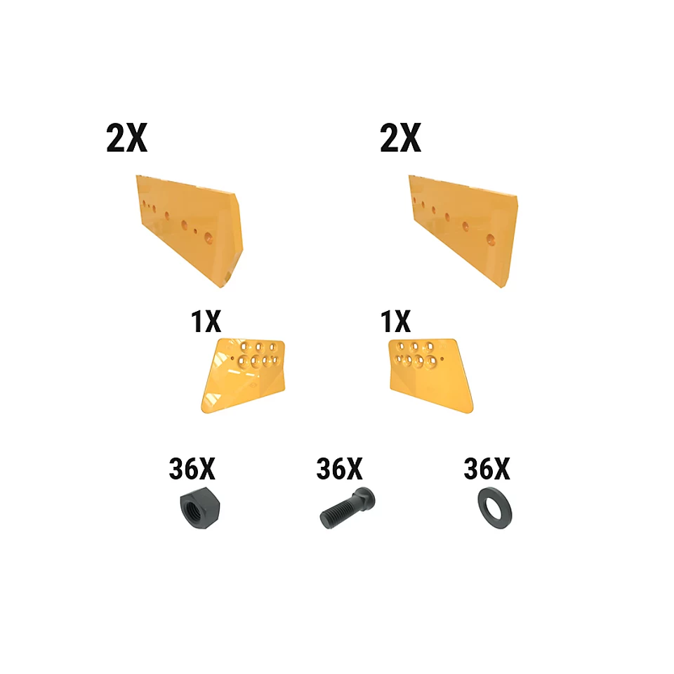 621-2789: 35 Mm EWL Dozer Edge Kit 6212789 Caterpillar