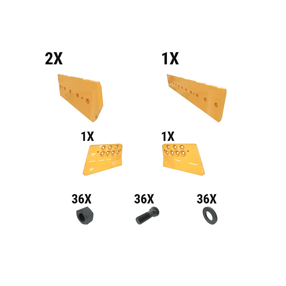621-2795: 45 Mm EWL Dozer Edge Kit 6212795 Caterpillar