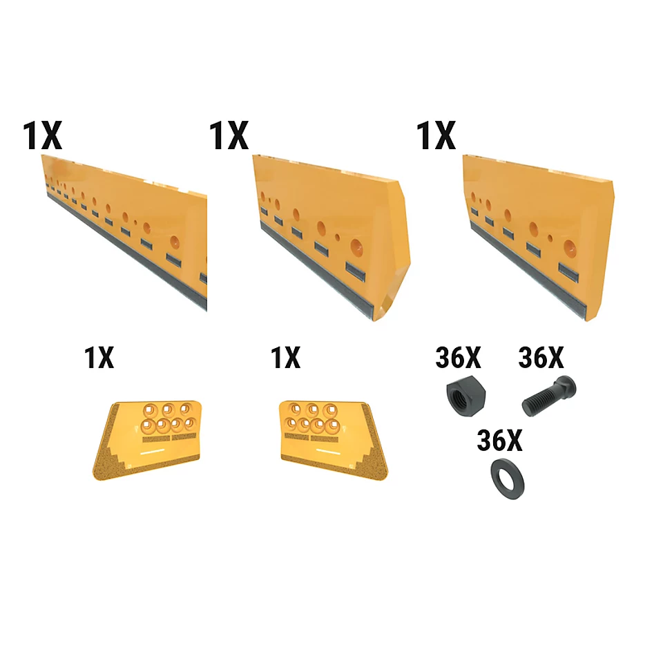 621-2796: 45 Mm EWL ARM Dozer Edge Kit 6212796 Caterpillar