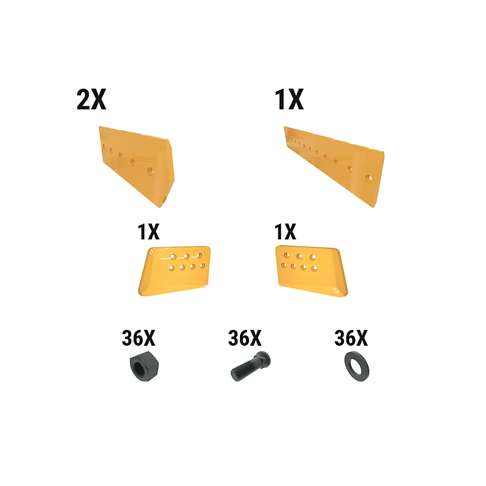 621-2800: 28 Mm HC Dozer Edge Kit 6212800 Caterpillar