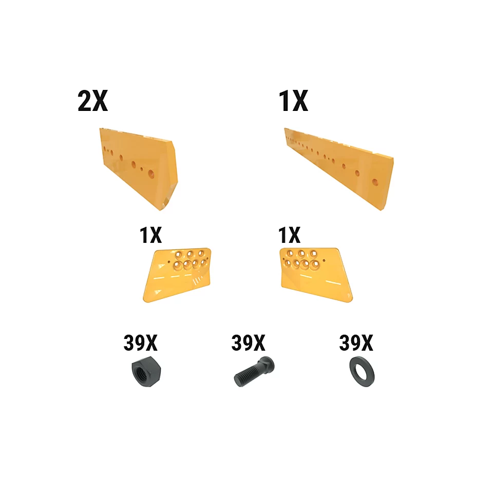 621-2808: 45 Mm EWL Dozer Edge Kit 6212808 Caterpillar