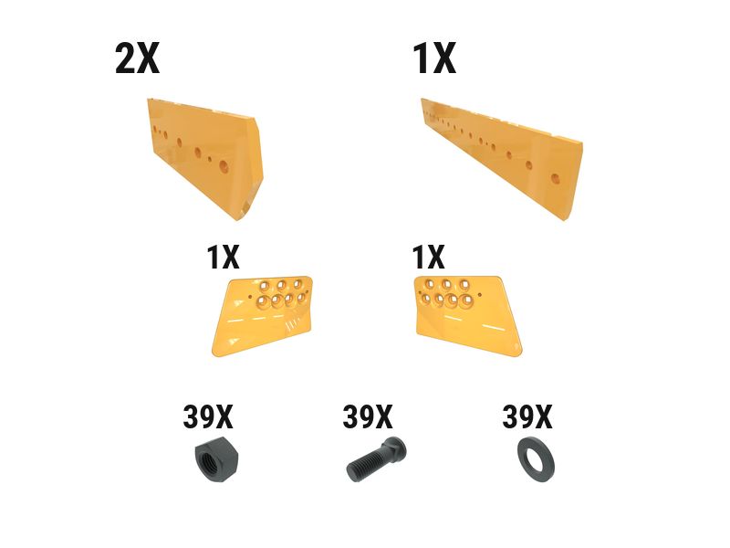621-2808: 45 Mm EWL Dozer Edge Kit 6212808 buy