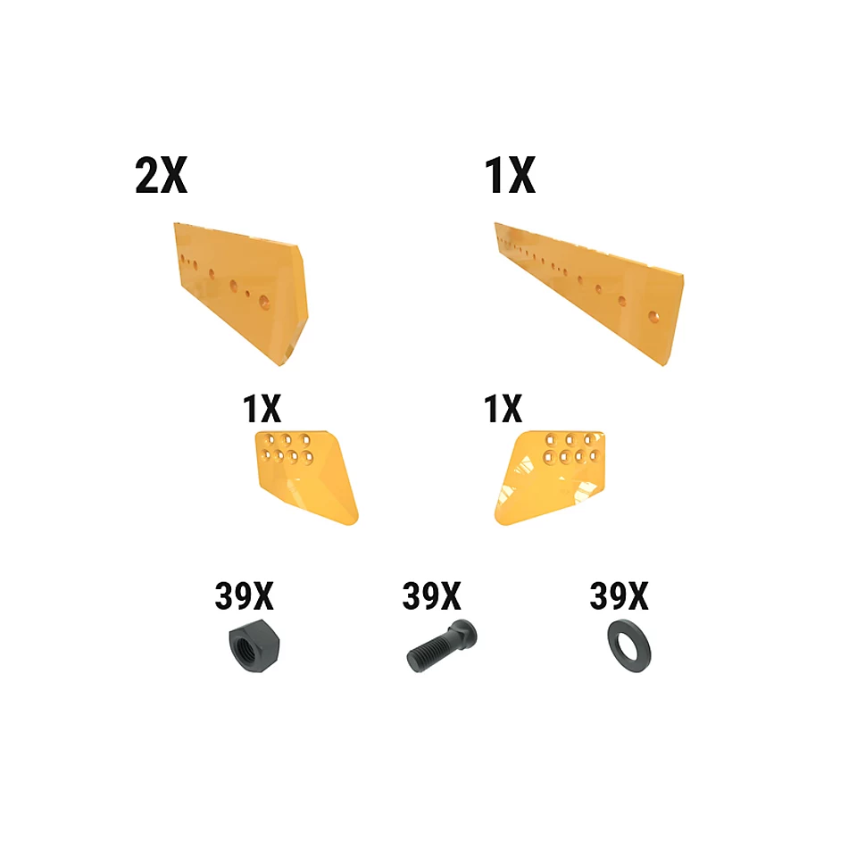 621-2809: 35 Mm GP Dozer Edge Kit 6212809 купить