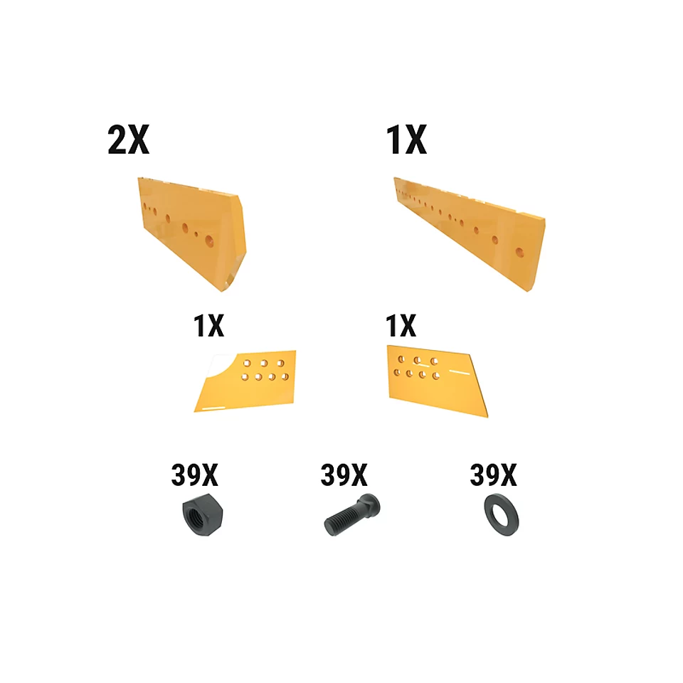 621-2814: 45 Mm Utility Dozer Edge Kit 6212814 Caterpillar
