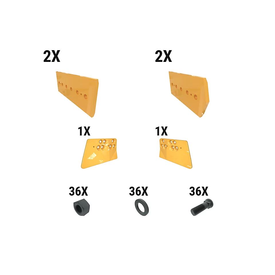 621-2816: 45 Mm EWL Dozer Edge Kit 6212816 Caterpillar