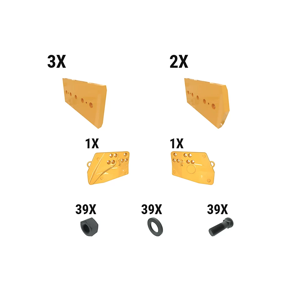 621-2826: 60 Mm EEWL Dozer Edge Kit 6212826 Caterpillar