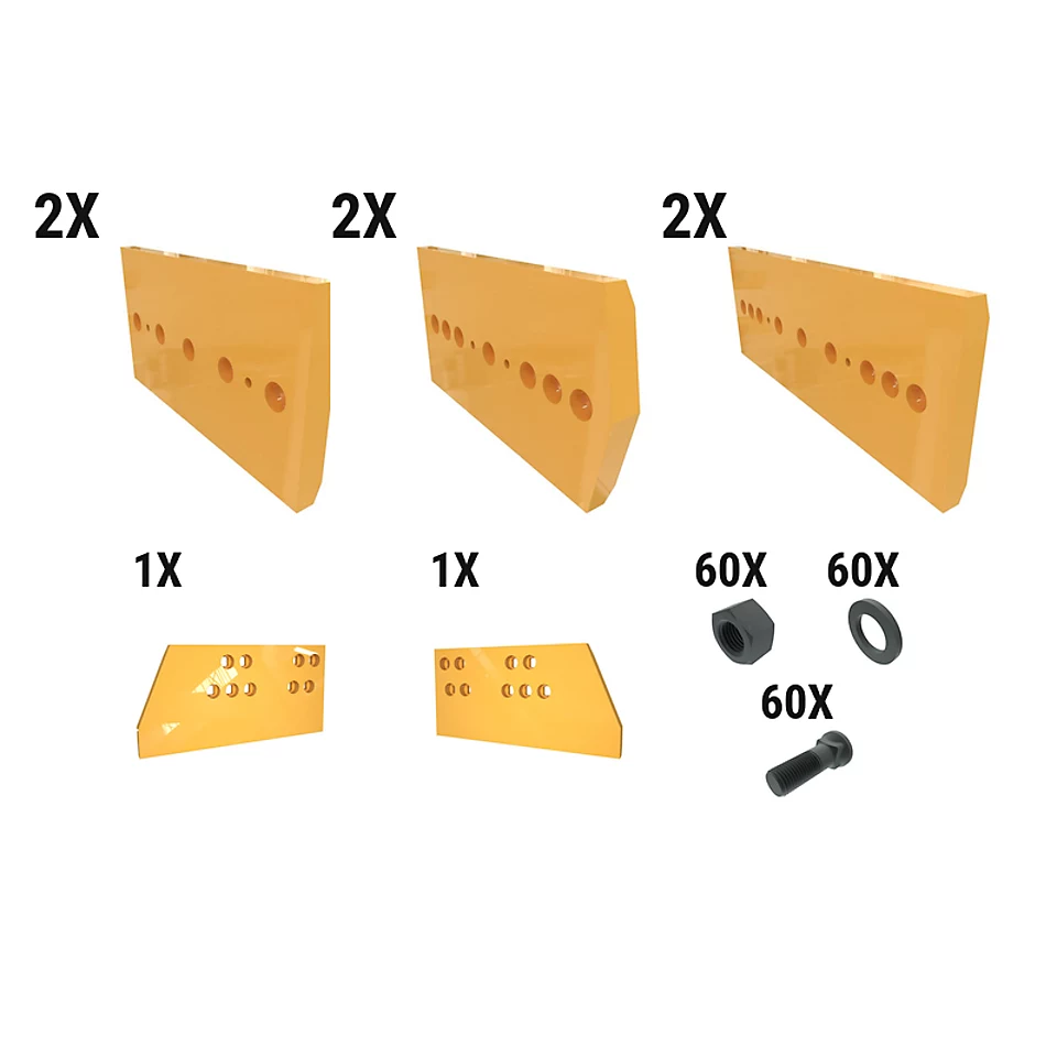 621-2837: 60 Mm Utility Dozer Edge Kit 6212837 Caterpillar