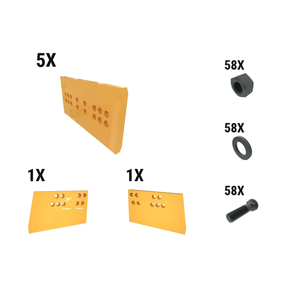 621-2839: 60 Mm EWL Dozer Edge Kit 6212839 Caterpillar