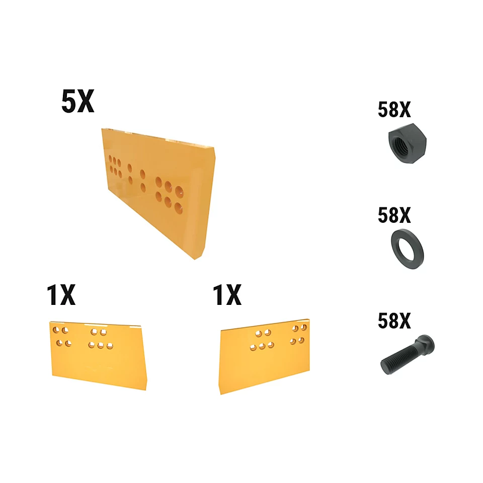 621-2845: 60 Mm Sharpened Dozer Edge Kit 6212845 купить