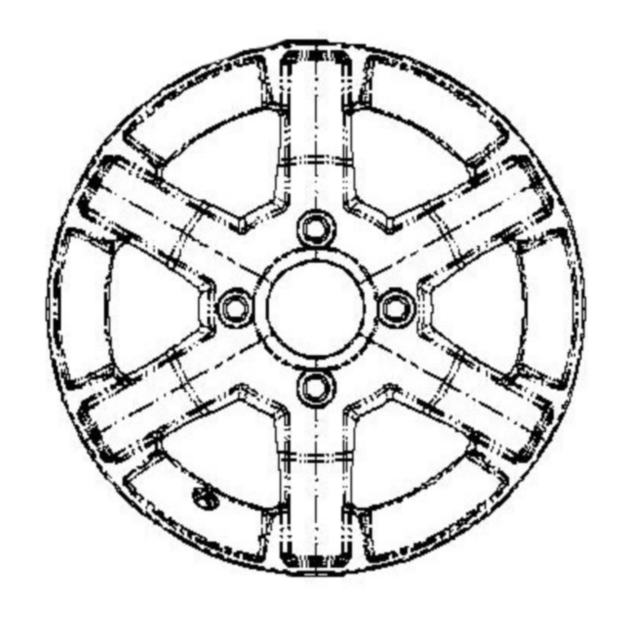 621-4700: 14 X 7.0 Machine Wheel 6214700 купить
