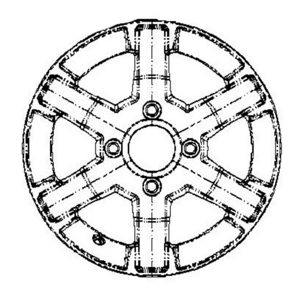 621-4700: 14 X 7.0 Machine Wheel 6214700 купить