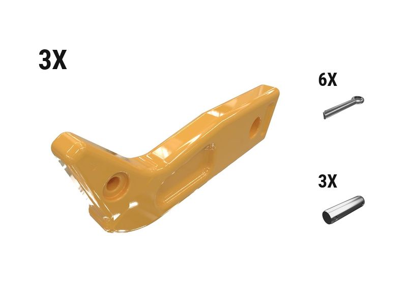 622-0890: 75 Mm X 332 Mm R300 Straight Shank Kit - Qty 3 6220890 购买