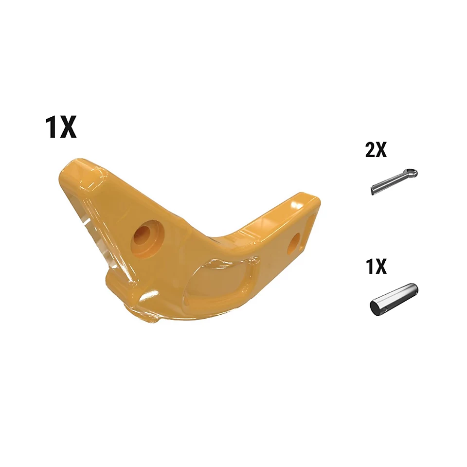 622-0908: 100 Mm X 400 Mm R300 Crvd Shank Kit - Qty 1 6220908 Caterpillar