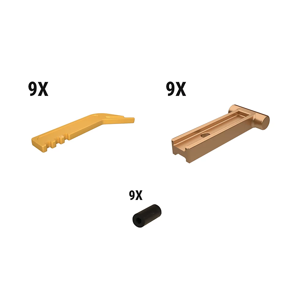622-4318: Standard Scarifier Shank Kit - Qty 9 6224318 Caterpillar