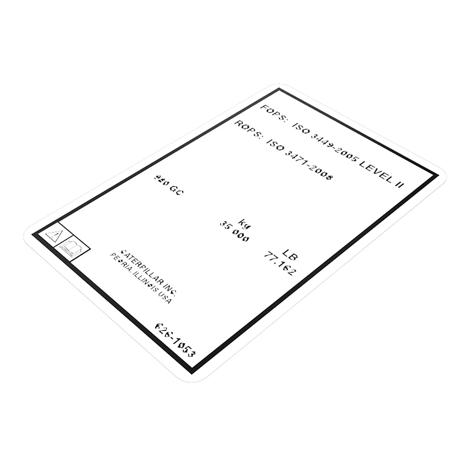 626-1053: Rollover Protective Structure Film 6261053 купить