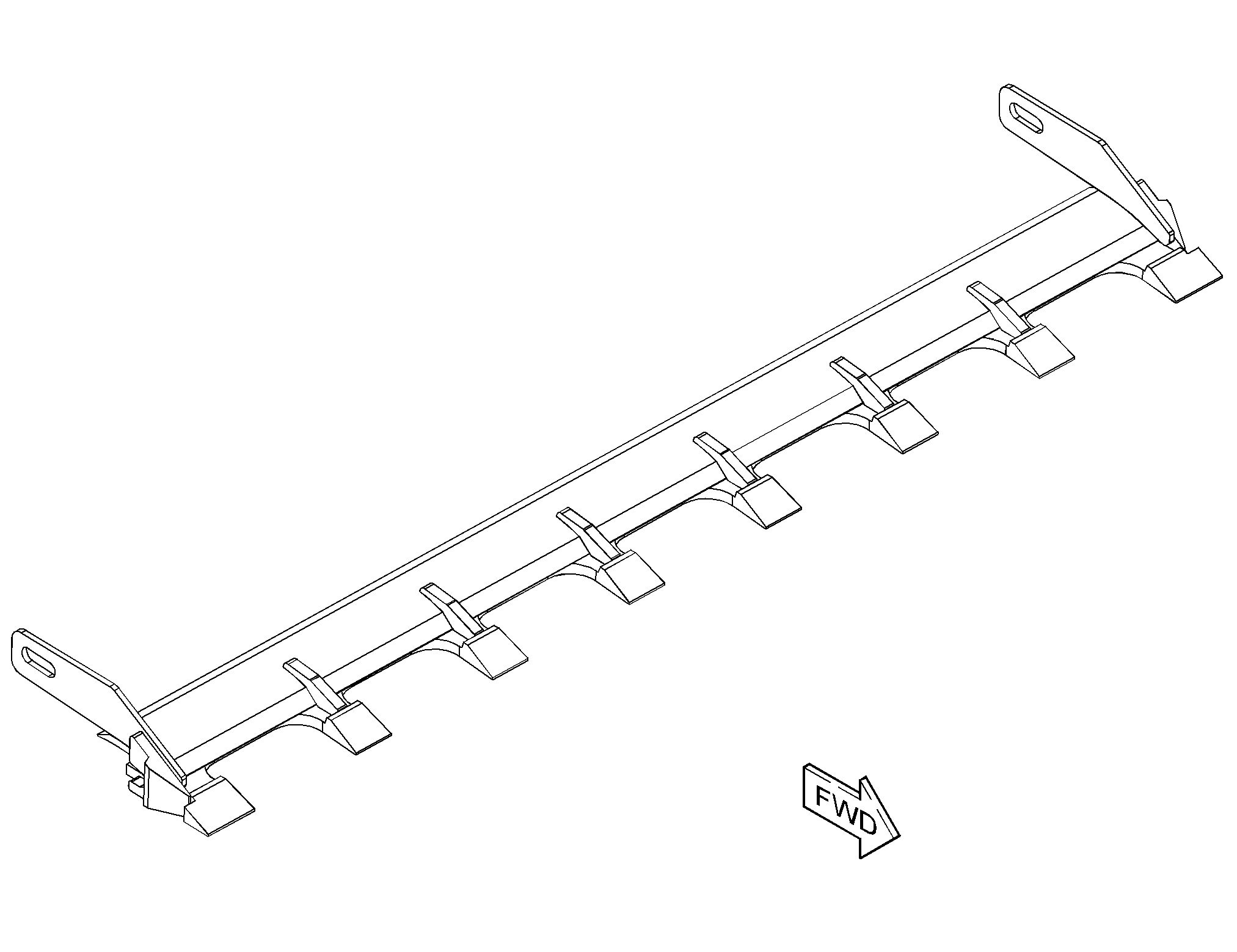 626-9535: 2134 Mm Tooth Bar Kit For Use With Bare Base Edge 6269535 buy