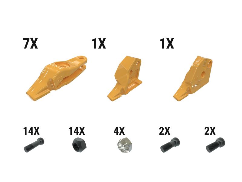 627-0061: Bolt-on K80 2 Strap Adapter Kit - Qty 9 6270061 buy