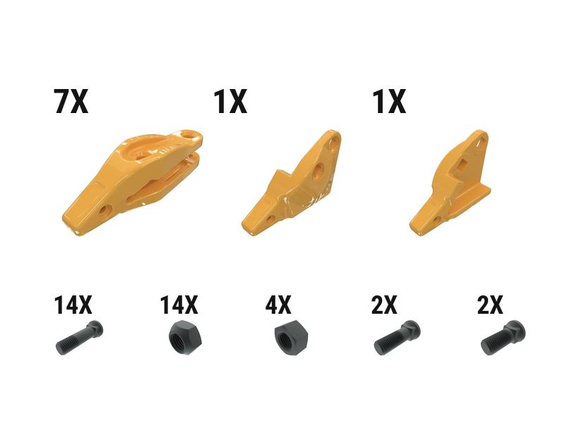 627-0062: Bolt-on J300 2 Strap Adapter Kit - Qty 9 6270062 购买