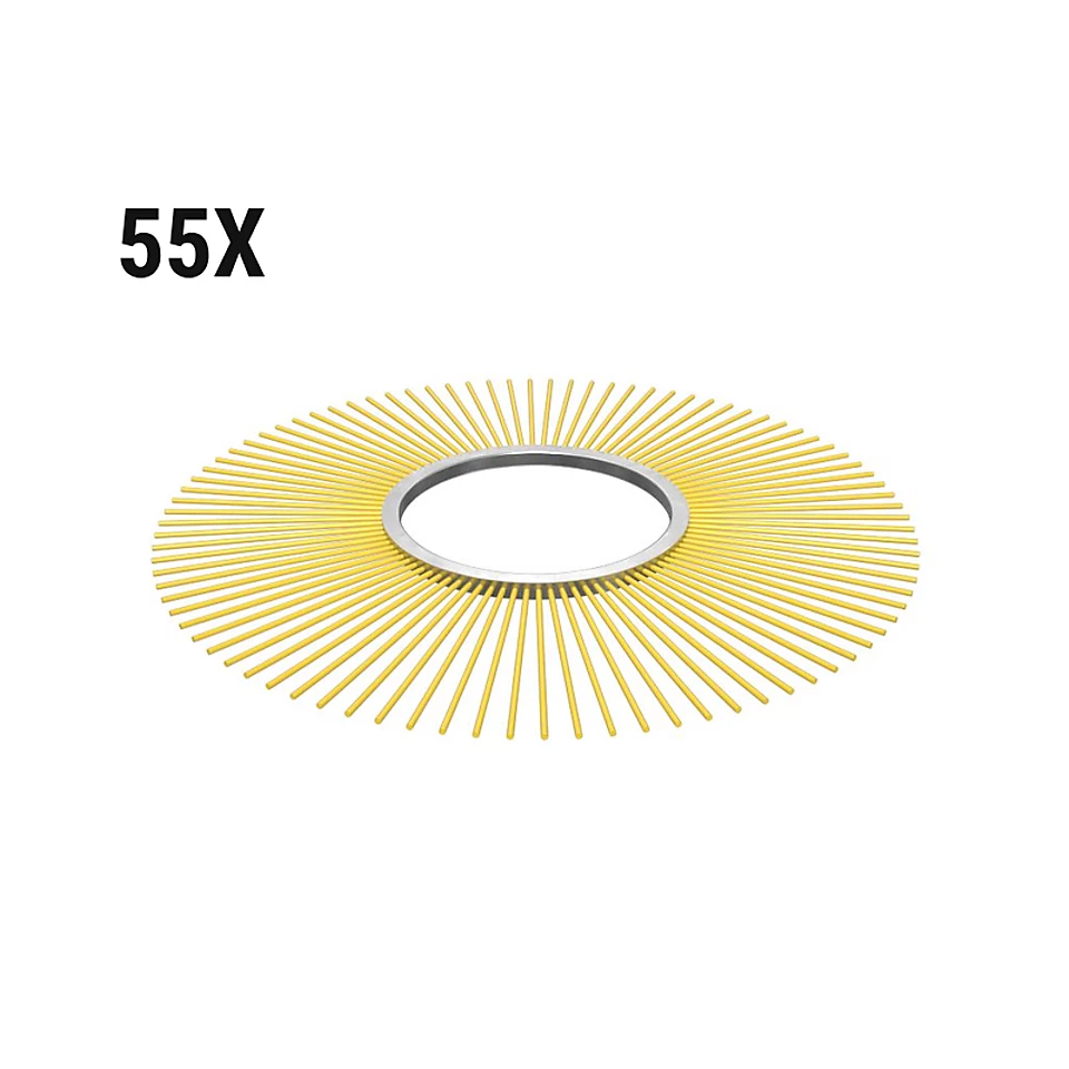 627-1476: 700 Mm Poly Broom Bristle Kit - Qty 55 6271476 Caterpillar