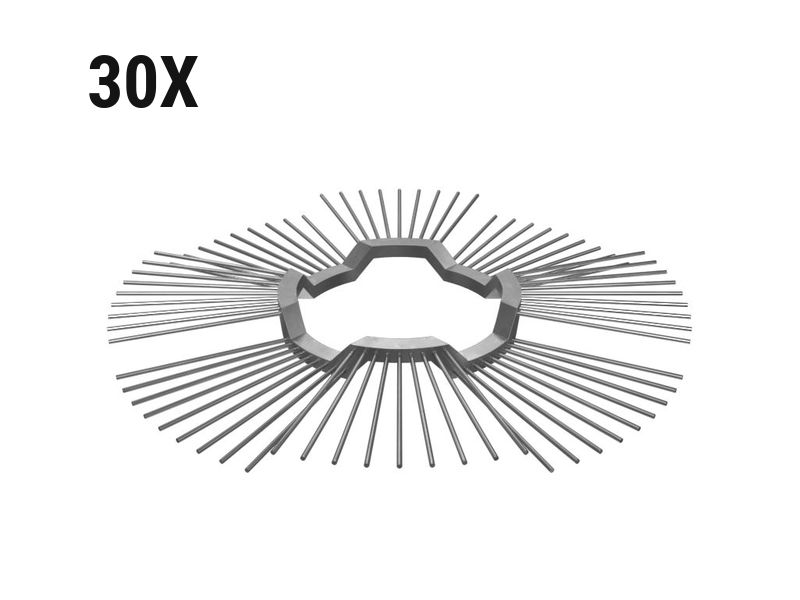627-1480: 700 Mm Poly Broom Bristle Kit - Qty 55 6271480 buy