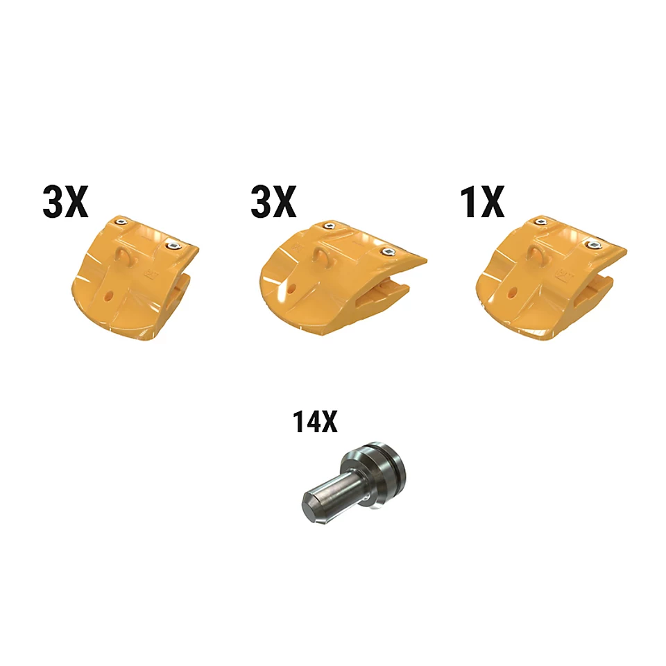 630-2764: Комплект кожухов CapSure, 75 мм (7 шт) 6302764 Caterpillar